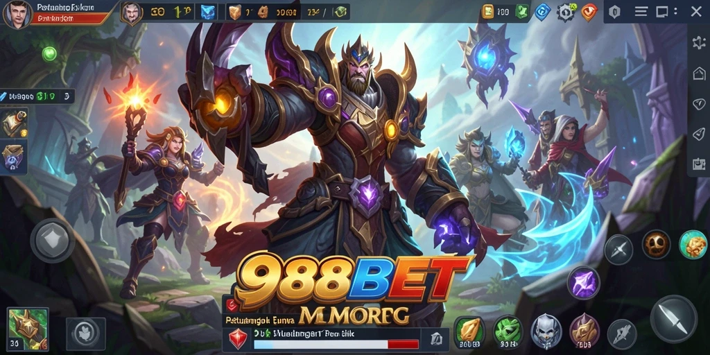 Gameplay menakjubkan dari 988BET yang penuh dengan aksi petualangan MMORPG.