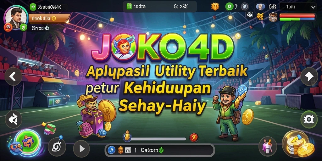 Tampilan antarmuka utama JOKO4D yang intuitif dan fungsional.