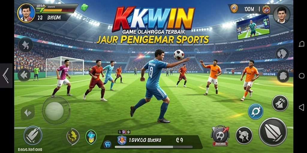 Tangkapan layar utama KKWIN menampilkan aksi gameplay yang mendebarkan.