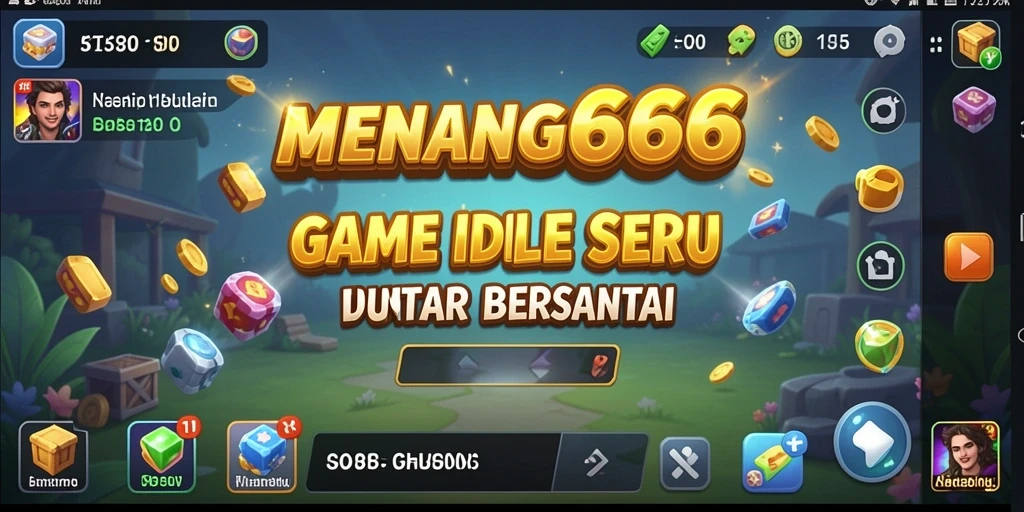 Screenshot gameplay MENANG666 menampilkan keseruan dalam bermain Idle.