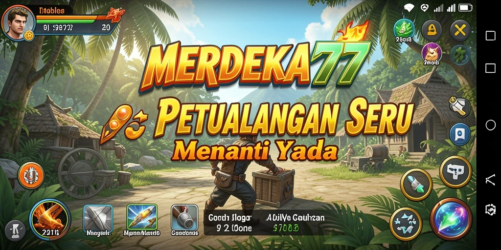 Tangkapan layar dari gameplay seru dalam MERDEKA777 dengan tantangan yang mendebarkan.