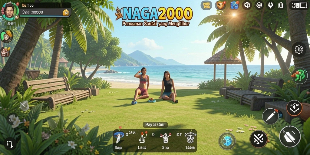 Tampilan gameplay <strong>NAGA2000</strong> yang penuh warna dan menarik.