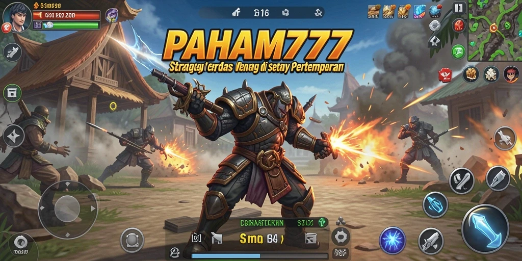 Tampilan menarik dari gameplay PAHAM777 dengan strategi pertempuran yang intens.