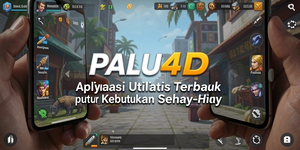 Tampilan antarmuka utama PALU4D yang intuitif dan mudah digunakan.