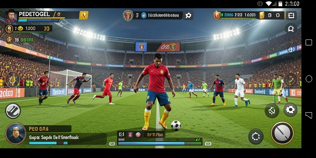 Tampilan gameplay PEDETOGEL yang menegangkan dan interaktif.