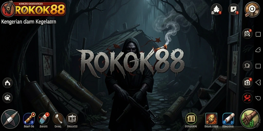 Gameplay menegangkan dalam suasana gelap dan penuh misteri.
