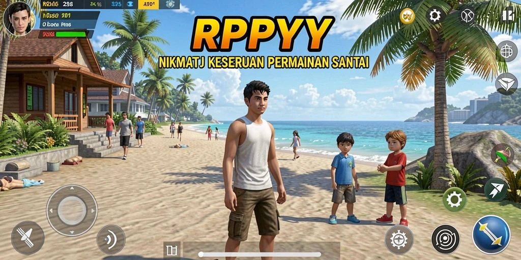 Tampilan gameplay menarik dari RPYYY dengan grafik cerah dan interaksi seru.