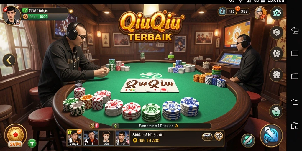 Screenshot gameplay QiuQiu SVIP8 yang menampilkan momen seru.