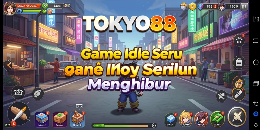 Tampilan gameplay <strong>TOKYO88</strong> yang seru dan menarik.