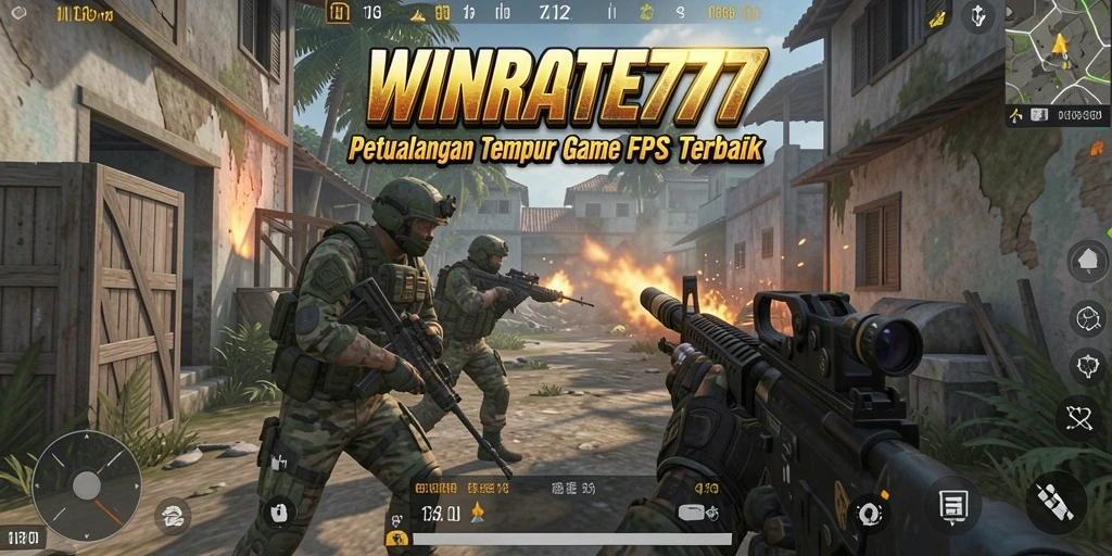 Gameplay mendebarkan dalam <strong>WINRATE777</strong> dengan aksi tembak-menembak yang intens.